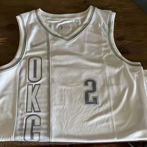 Mens OKC NBA Jersey, size large